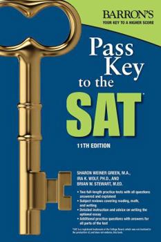 Paperback Pass Key to the SAT Book