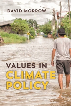 Hardcover Values in Climate Policy Book