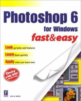 Paperback Photoshop 6 for Windows Fast & Easy Book