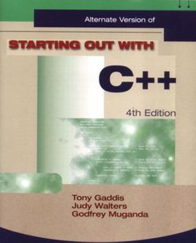 Starting Out with the C++ (2nd Brief Edition)