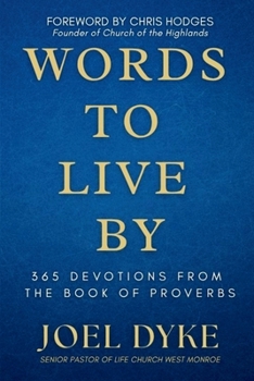 Paperback Words to Live By Book