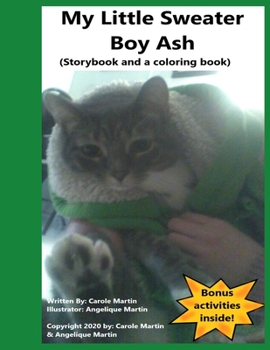 Paperback My Little Sweater Boy Ash (Storybook and a coloring book) Book