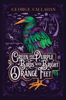 Paperback Green and Purple Birds with Bright Orange Feet Book