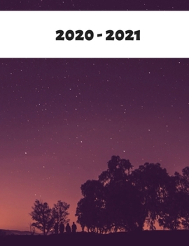 Paperback 2020-2021: Monthly Planner 2020-2021 Book