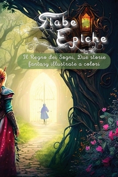Paperback Fiabe Epiche: Il Regno dei Sogni, Due storie fantasy illustrate a colori [Italian] Book
