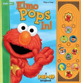 Hardcover Elmo Pops In! Book