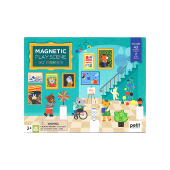 Misc. Supplies My Museum Magnetic Play Scene Book