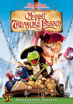 DVD Muppet Treasure Island Book