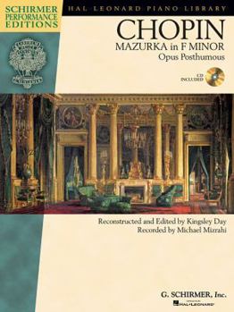 Paperback Chopin: Mazurka in F Minor, Opus Posthumous [With CD (Audio)] Book