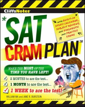 Paperback CliffsNotes SAT Cram Plan Book