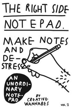 Paperback The right side notepad: The notebook that is already filled with my notes. You can fill the other half Book