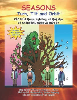 Paperback CÁC MÙA Quay, Nghiêng và Quỹ đạo: SEASONS Turn, Tilt and Orbit Book