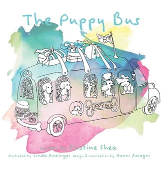 Hardcover The Puppy Bus Book