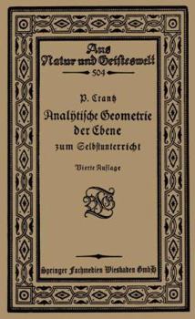 Paperback Analytische Geometrie Der Ebene Zum Selbstunterricht [German] Book