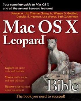 Paperback Mac OS X Leopard Bible Book