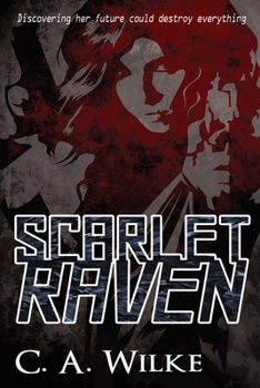 Paperback Scarlet Raven [Large Print] Book