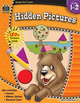 Paperback Ready-Set-Learn: Hidden Pictures Grd 1-2 Book