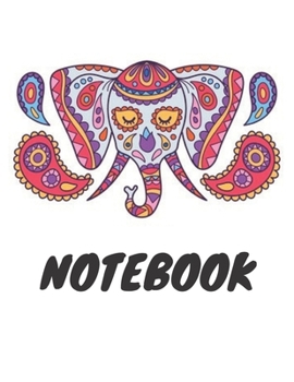 Notebook: White Elephant Lined (8.5 x 11)