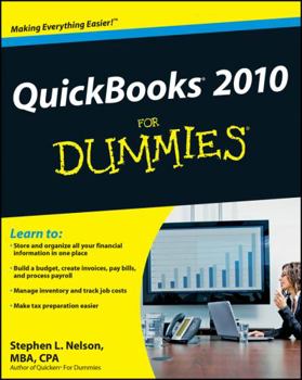 Paperback QuickBooks 2010 for Dummies Book