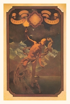 Paperback Vintage Journal Prometheus with Torch Book