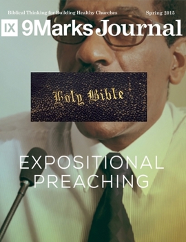 Paperback Expositional Preaching - 9Marks Journal Book
