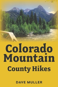 Paperback Colorado Mountian County Hikes Book