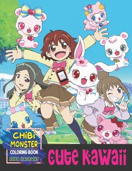 Paperback Cute Chibi Monster Coloring Book: Gorgeous Beauty Anime Style and Lovable Kawaii Character Design, Animals, Dogs, Cats, Rabbits and More Vol2 Book