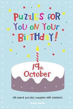 Paperback Puzzles for you on your Birthday - 19th October Book