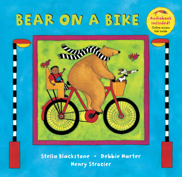 Paperback Bear on a Bike Book