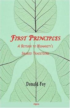 Hardcover First Principles (Hc) Book