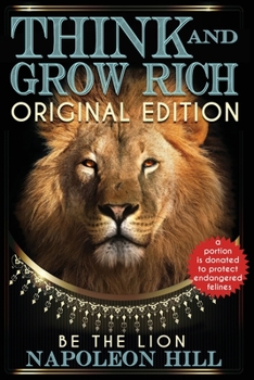 Paperback Think and Grow Rich - Original Edition - BE THE LION Book