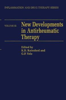 Paperback New Developments in Antirheumatic Therapy Book