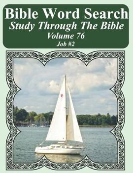 Paperback Bible Word Search Study Through The Bible: Volume 76 Job #2 [Large Print] Book