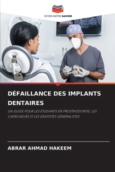 Paperback Défaillance Des Implants Dentaires [French] Book