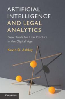 Paperback Artificial Intelligence and Legal Analytics Book