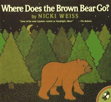 Paperback Where Does the Brown Bear Go? (Picture Puffins) Book