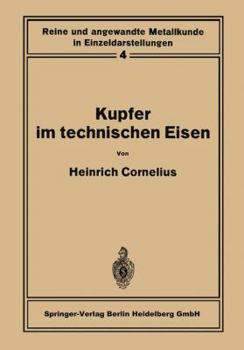 Paperback Kupfer Im Technischen Eisen [German] Book