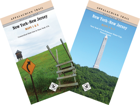 Map Appalachian Trail New York-New Jersey Maps Set Book