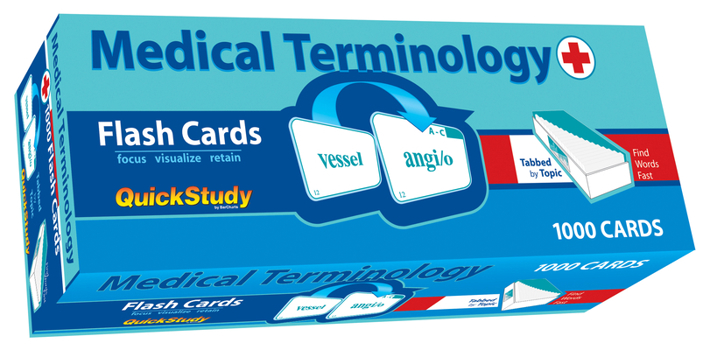 Medical Terminology 1000 Flash Cards: a QuickStudy Tool