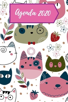 Agenda 2020 : Agenda Hebdomadaire 2020 1 Semaine Par Page Format A5 Janvier 2020 ? d?cembre 2020 Planificateur Organiseur Semainier Avec Calendrier Carnet de Notes Pour les Amoureux des Chats Style Ka