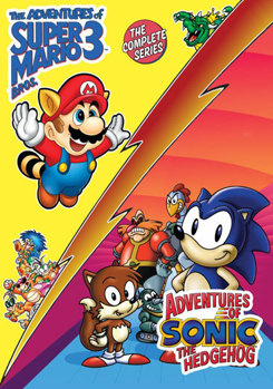 DVD Super Mario Bros. 3 & Sonic the Hedgehog Book