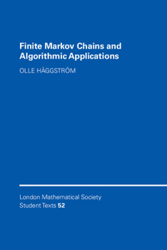 Paperback Finite Markov Chains and Algorithmic Applications Book