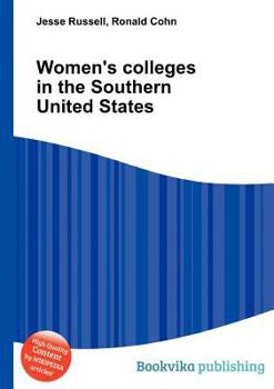 Paperback Women's Colleges in the Southern United States Book