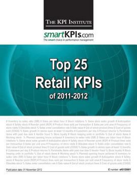 Paperback Top 25 Retail KPIs of 2011-2012 Book