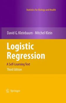 Hardcover Logistic Regression: A Self-Learning Text Book