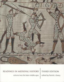 Paperback Readings in Medieval History, Volume II: The Later Middle Ages Book