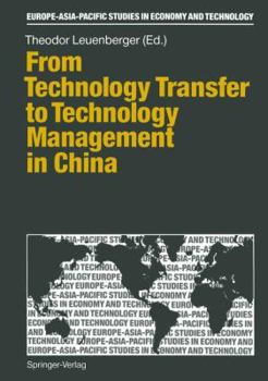 Paperback From Technology Transfer to Technology Management in China Book