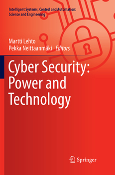 Paperback Cyber Security: Power and Technology Book