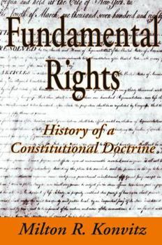 Hardcover Fundamental Rights: History of a Constitutional Doctrine Book