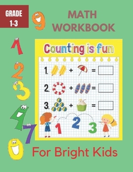 Paperback Math Workbook For Bright Kids: More than Counting Math Activities For Preschool and Kindergarten Book
